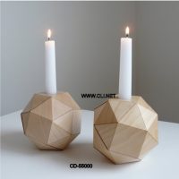 Wood_Candlestick_holders__geometric_polyhedron_design_full